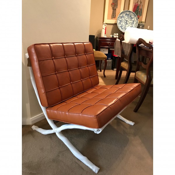 Replica Barcelona Lounge Chair With Ottoman