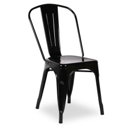 Replica Xavier Pauchard Tolix Chair black 1