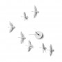 Flying Birds Clock - Migratory Birds v shape