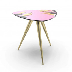 PLACE FURNITURE SELETTI Toiletpaper_Side_table_lipstick PINK 1