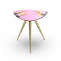 PLACE FURNITURE SELETTI Toiletpaper_Side_table_lipstick PINK